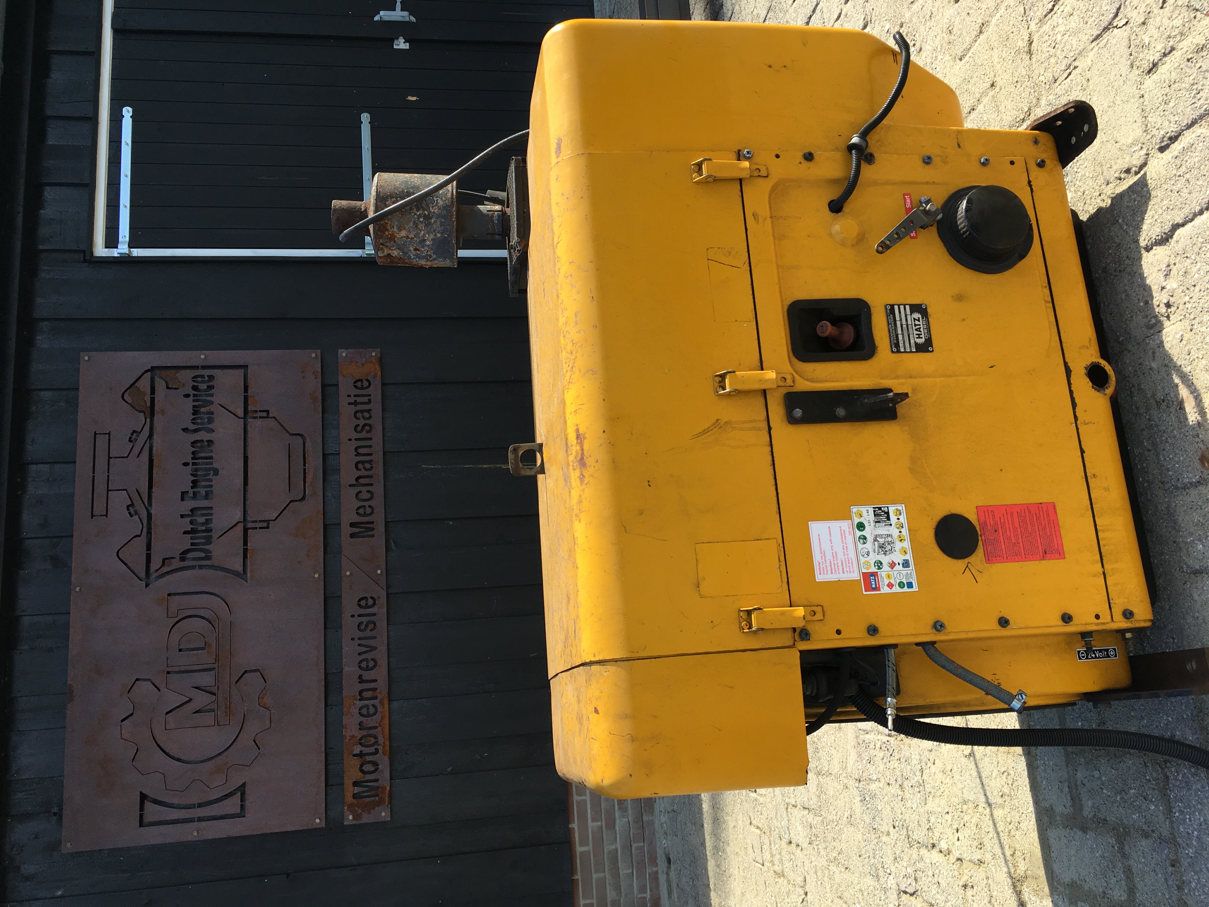 Hatz 4L41C silentpack gebruikte motor